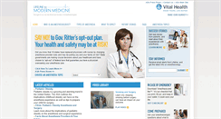 Desktop Screenshot of lifelinetomodernmedicine.com